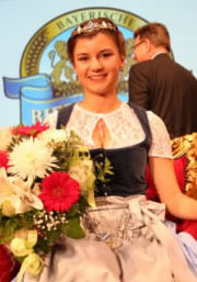Lena Hochstrasser ist die Bayerische Bierkönigin