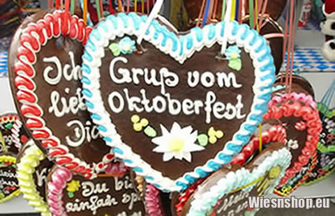 Souvenirs und Andenken im Oktoberfest Shop - Wiesnshop München